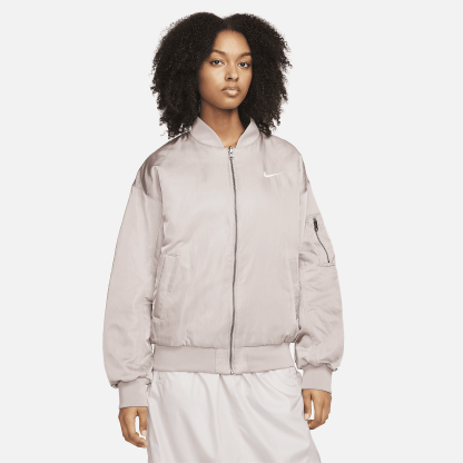 Sportswear - Women's Reversible Varsity Bomber Jacket