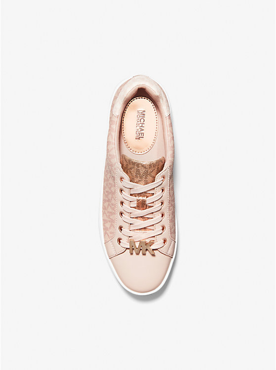 Poppy Color-Block Logo Sneaker - BALLET