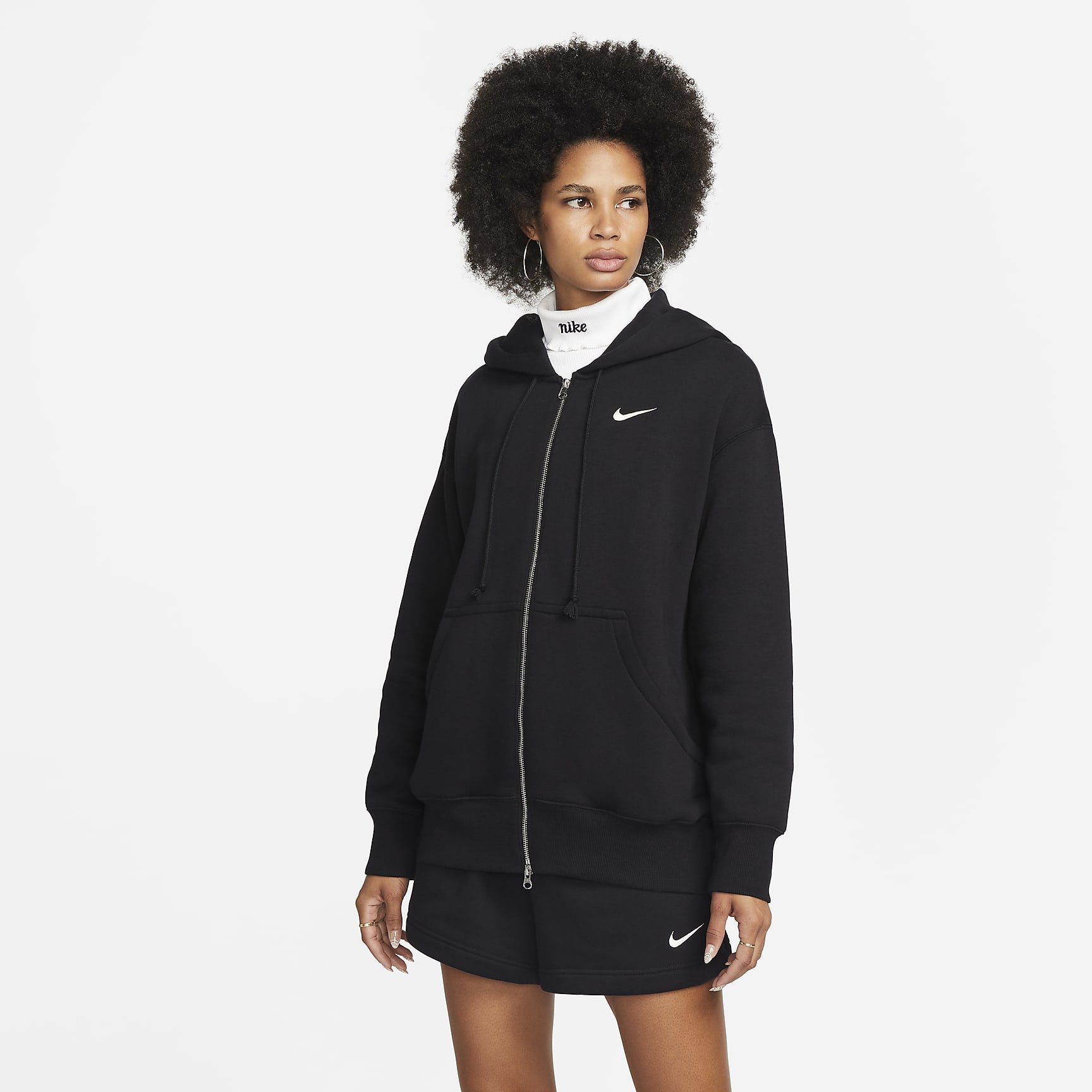 Sportswear Phoenix Fleece - Women's Oversized Full-Zip Hoodie
