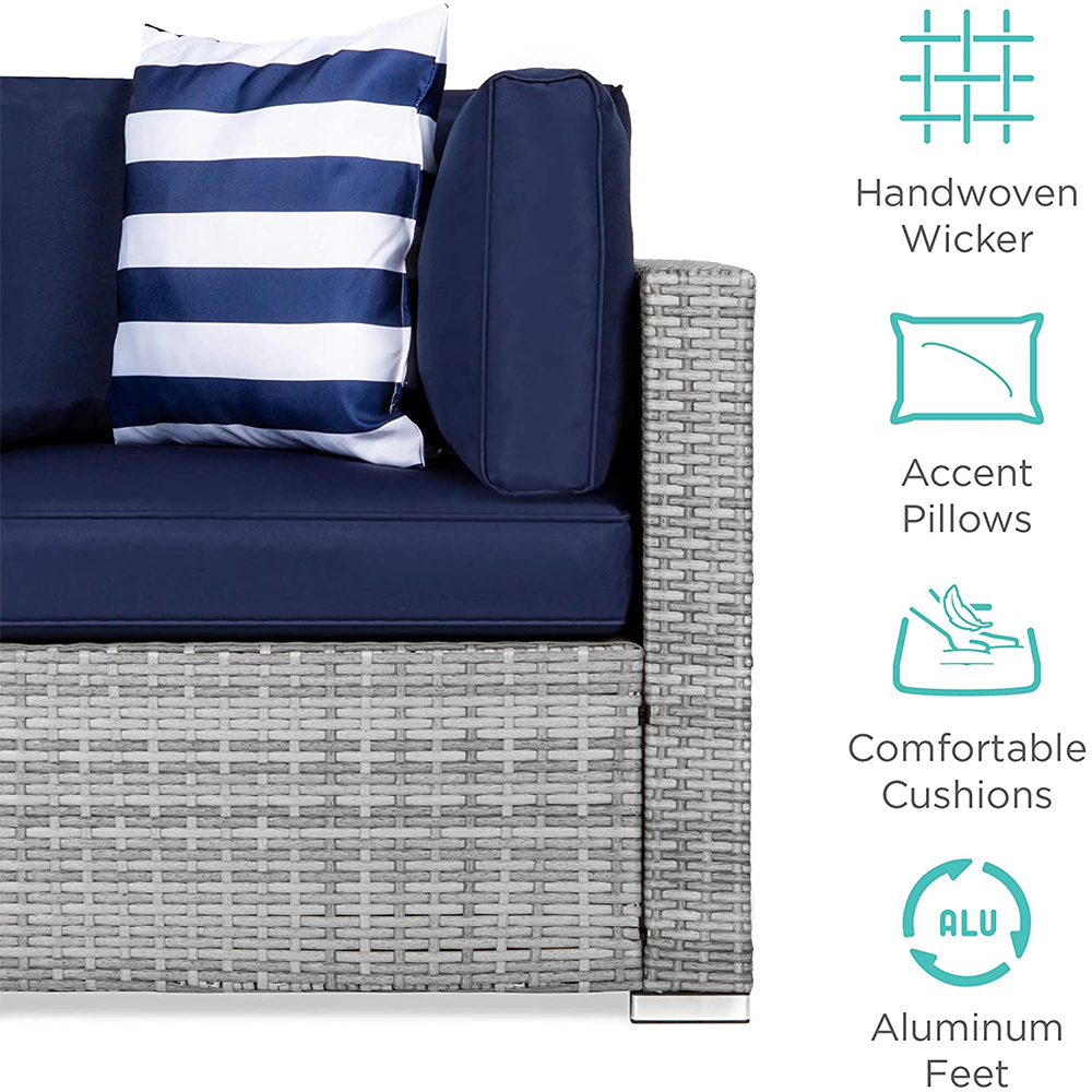 7-Piece Modular Outdoor Sofa Set