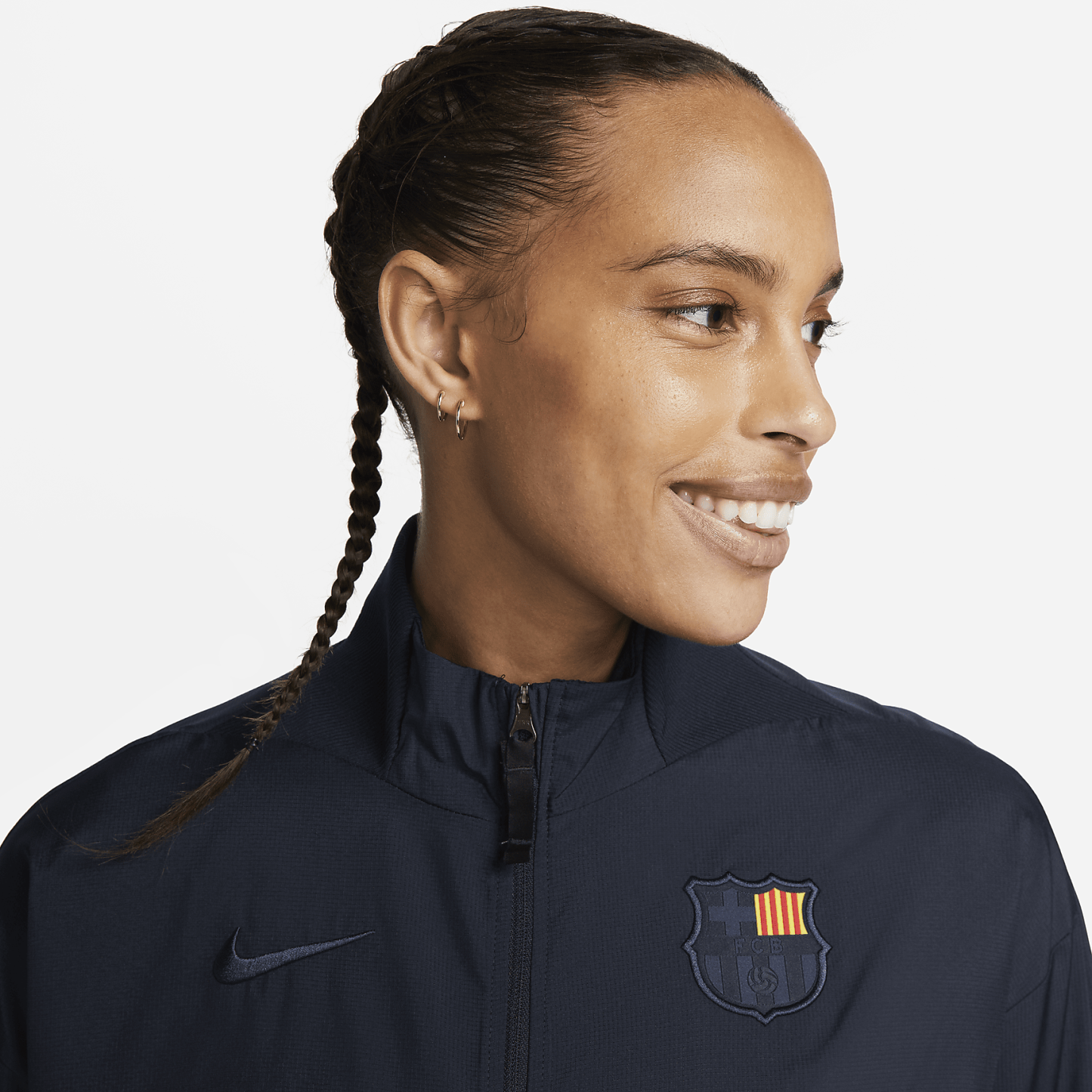FC Barcelona - Women's  Dri-FIT Anthem Soccer Jacket