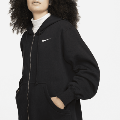 Sportswear Phoenix Fleece - Women's Oversized Long Full-Zip Hoodie