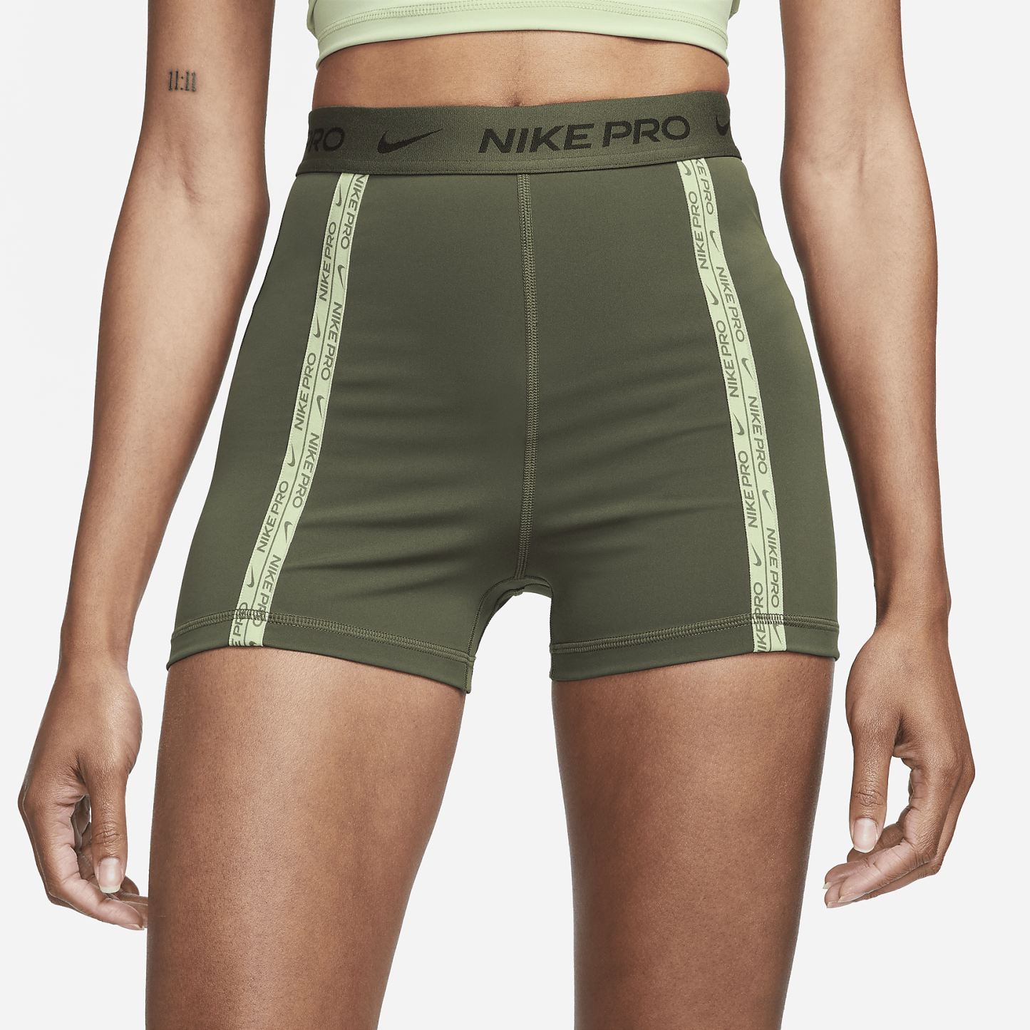 Pro Dri-FIT - Women's High-Waisted 3" Shorts