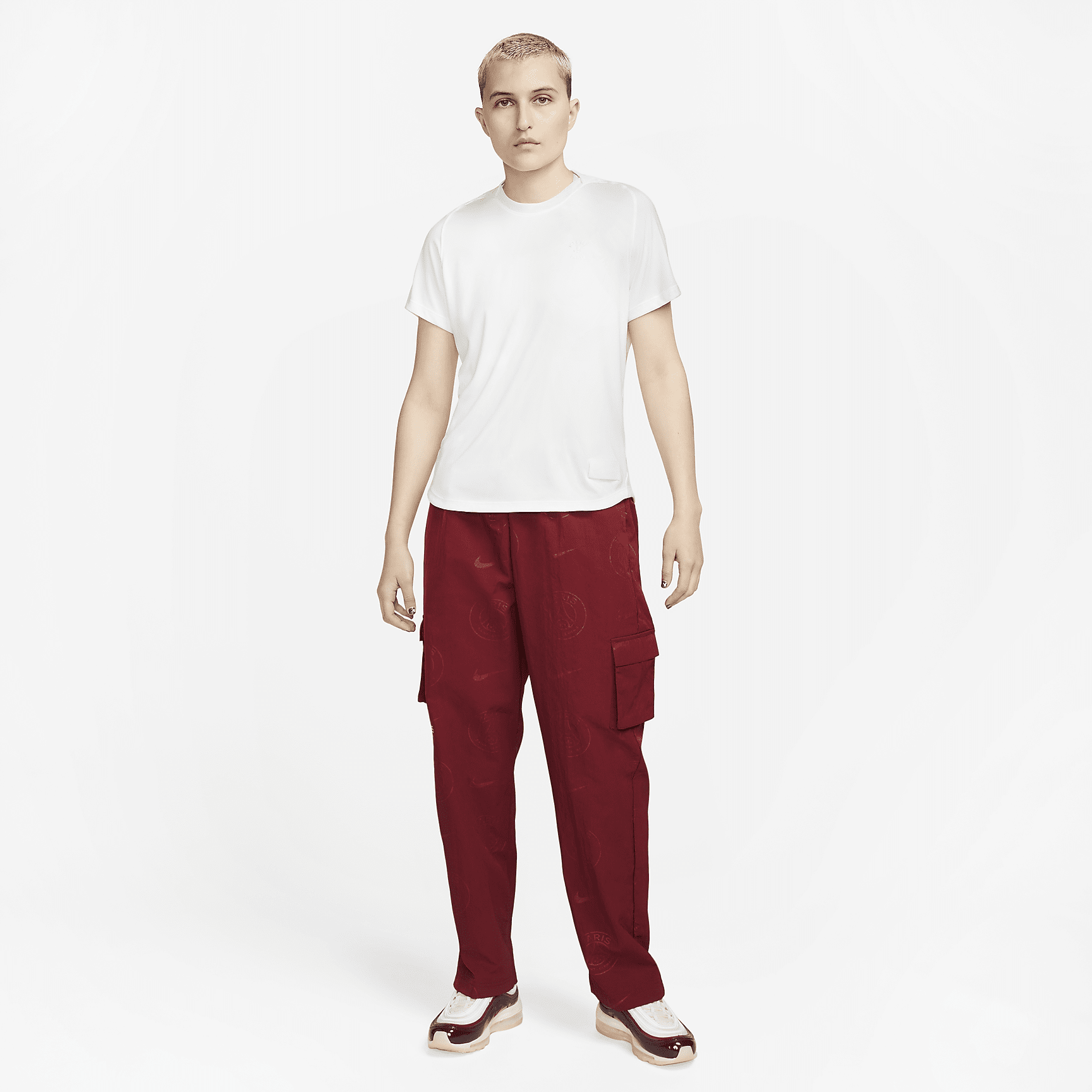 Paris Saint-Germain Essential - Women's  Soccer High-Rise Cargo Pants