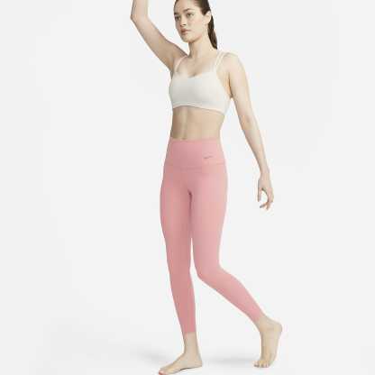 Zenvy - Women's Gentle-Support High-Waisted 7/8 Leggings