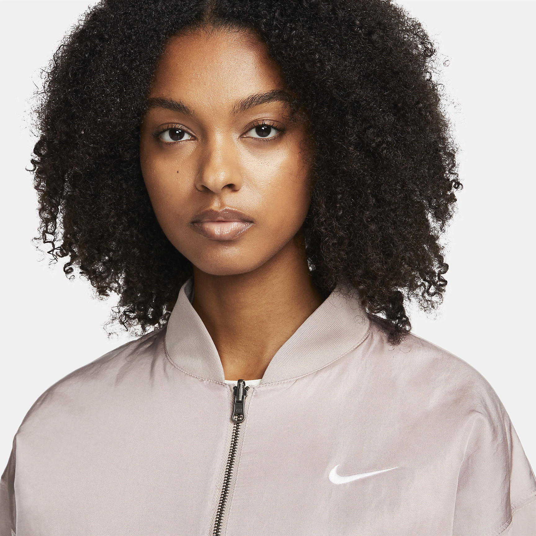 Sportswear - Women's Reversible Varsity Bomber Jacket