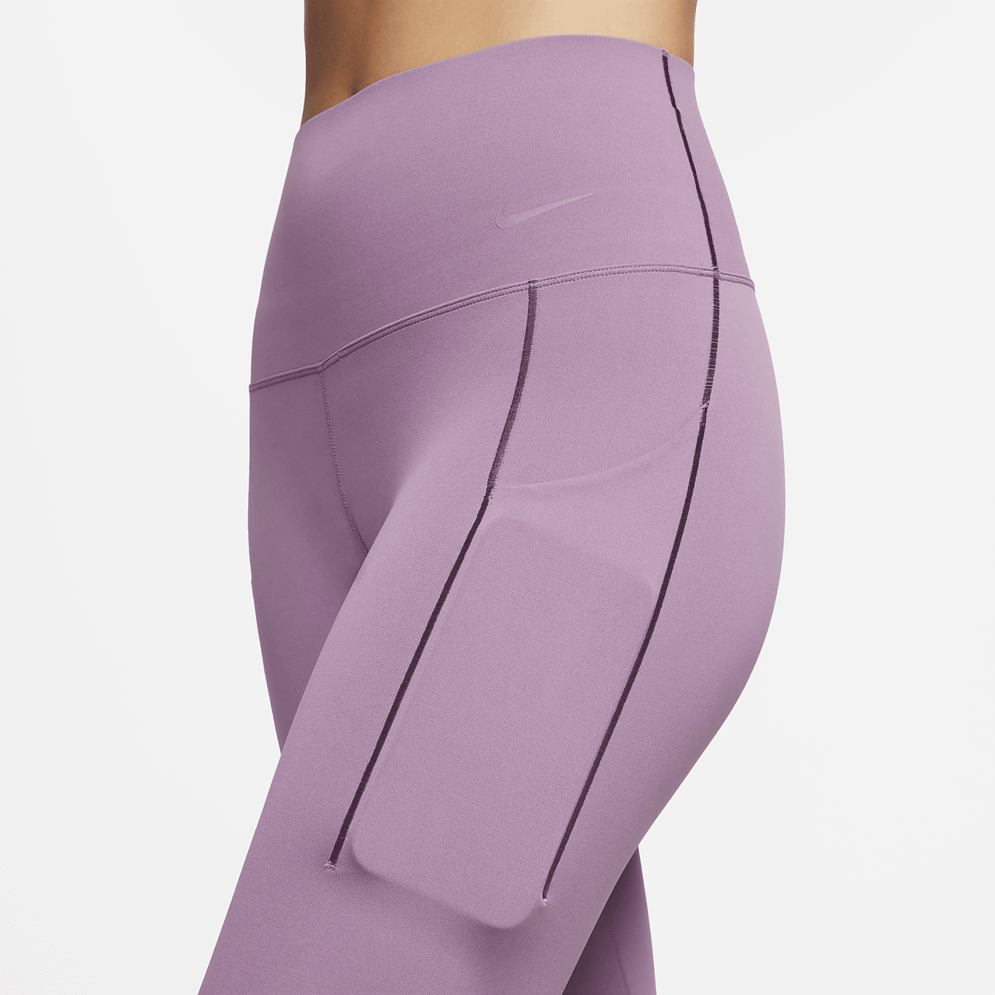 Universa - Women's Medium-Support High-Waisted Full-Length Leggings with Pockets