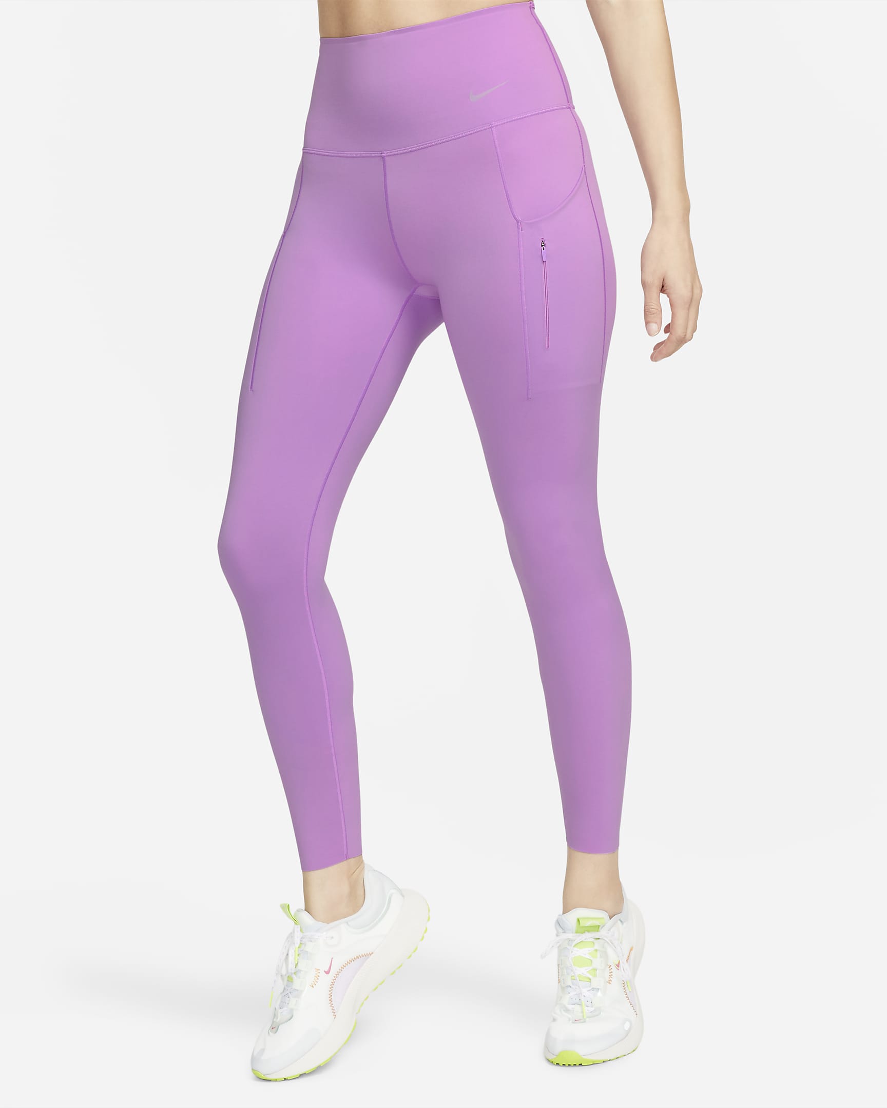 Women's Firm-Support High-Waisted 7/8 Leggings with Pockets