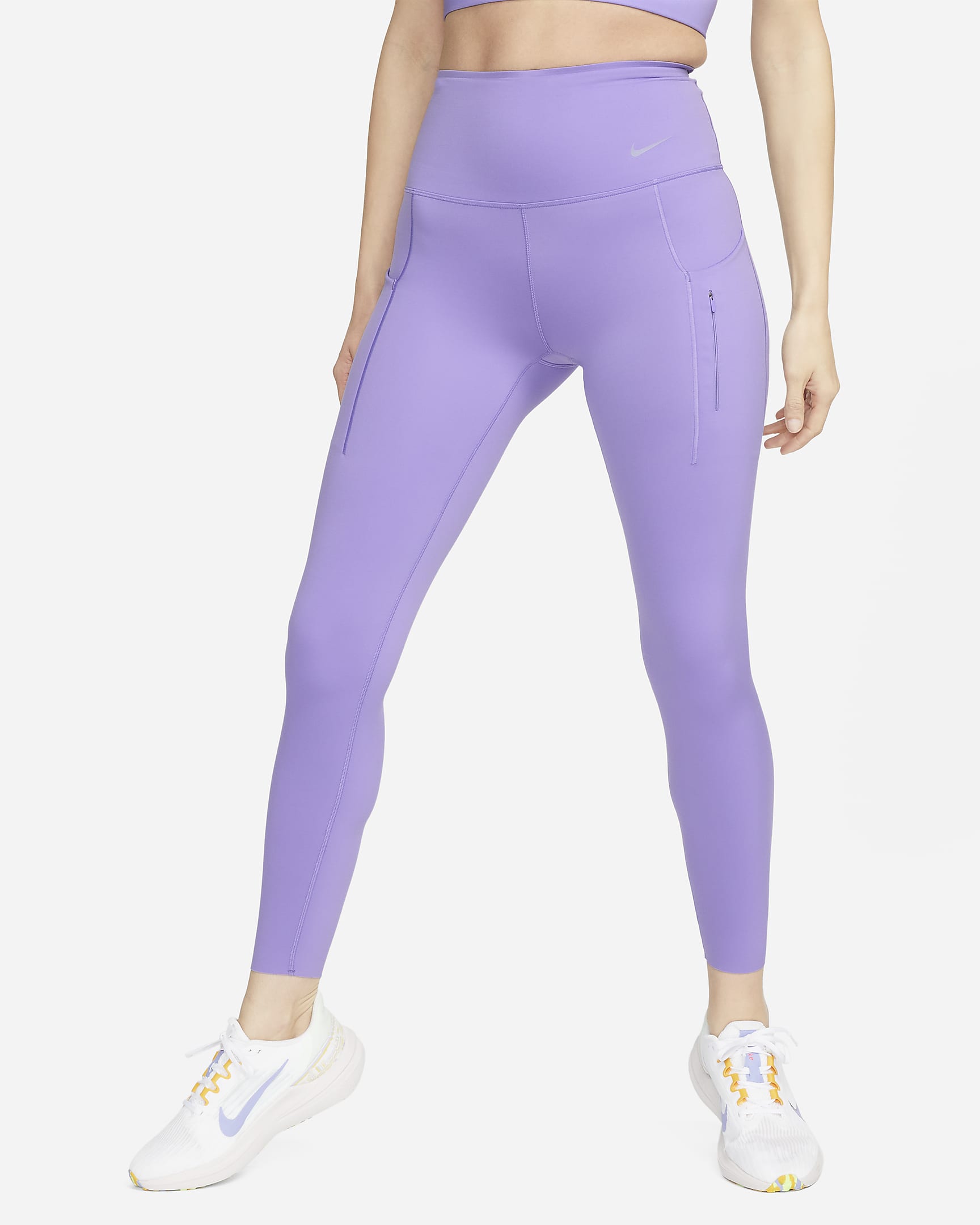 Women's Firm-Support High-Waisted 7/8 Leggings with Pockets