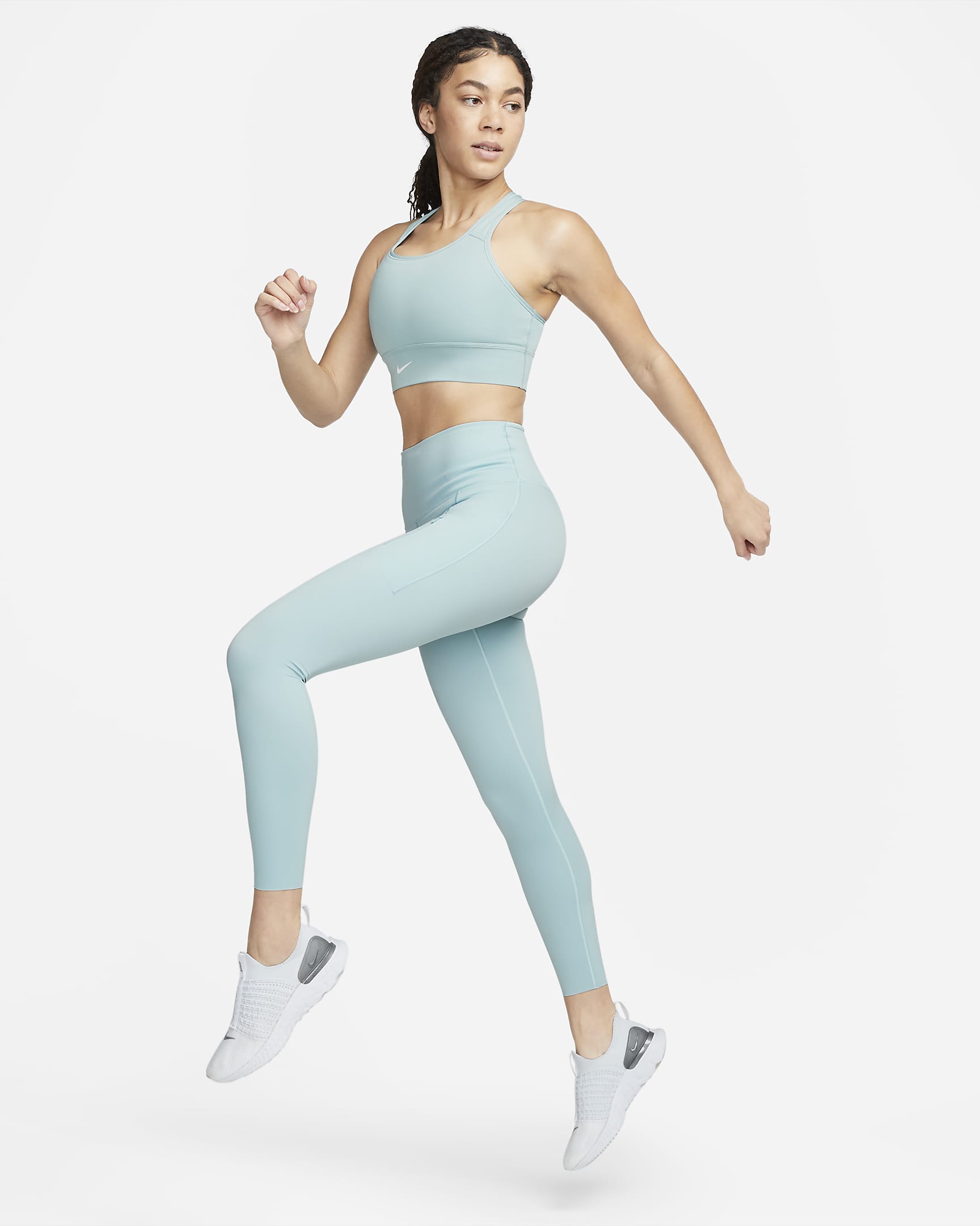 Women's Firm-Support High-Waisted 7/8 Leggings with Pockets