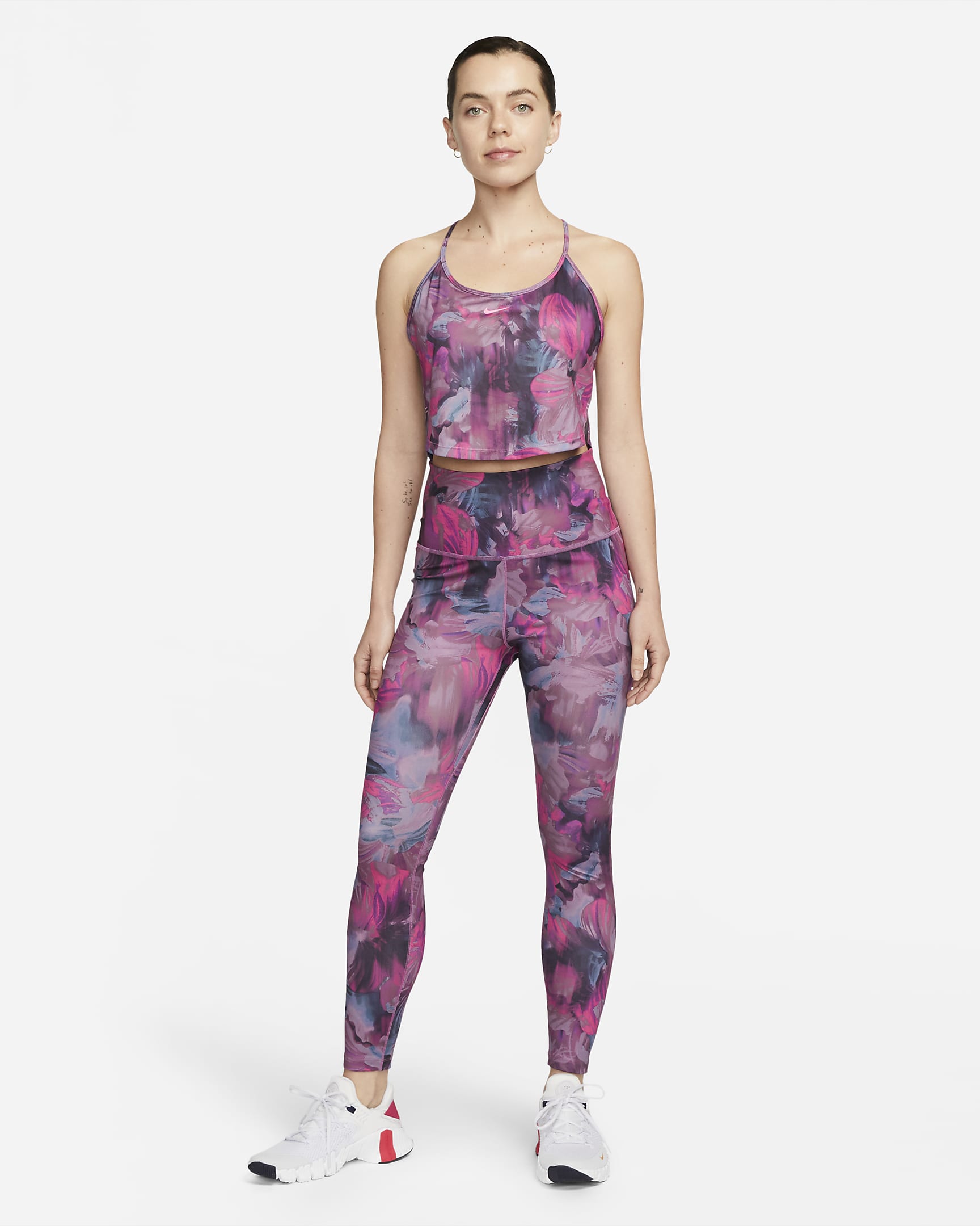Women's High-Waisted 7/8 Allover Print Leggings