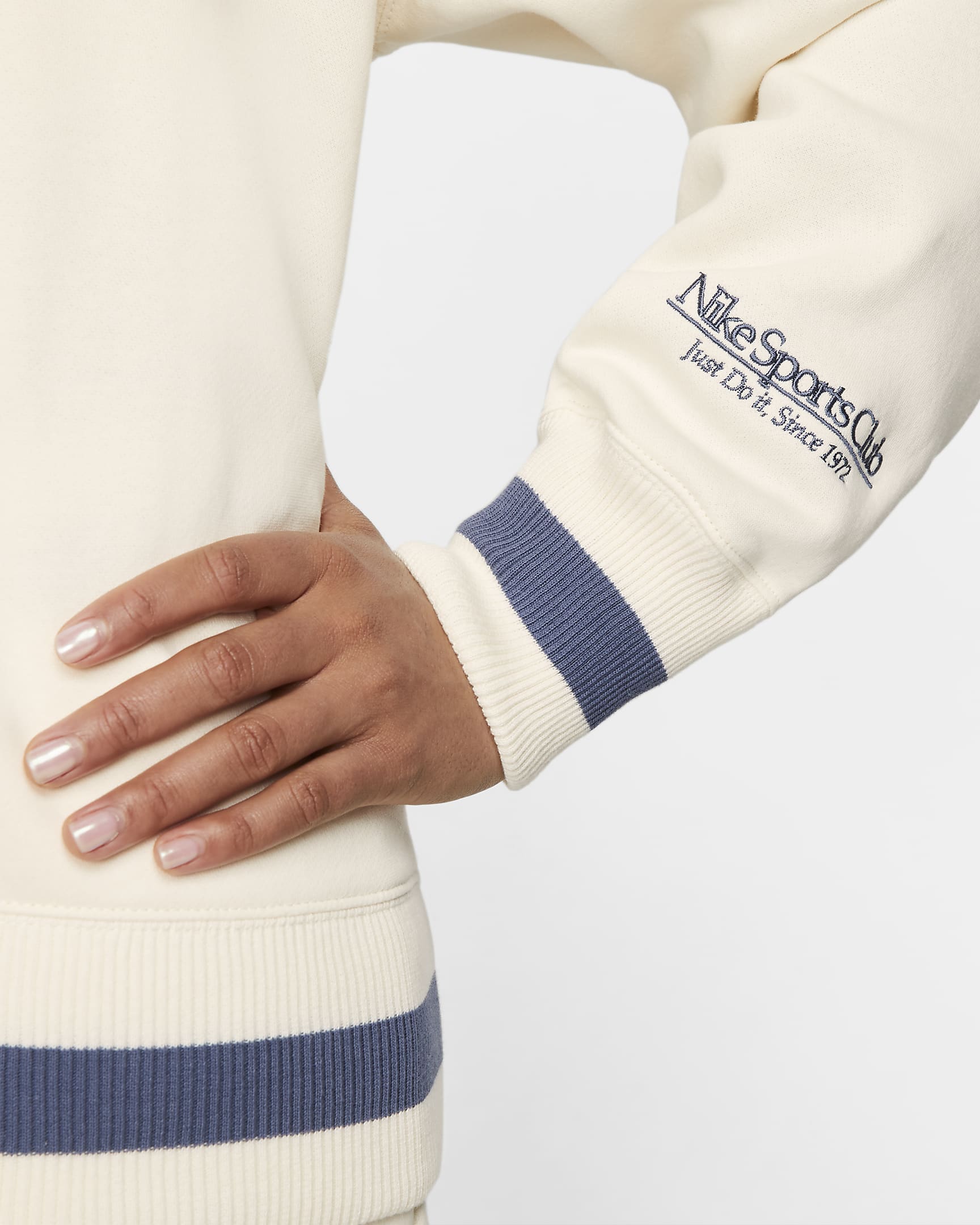 Women's Oversized Crew-Neck Sweatshirt