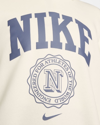 Women's Oversized Crew-Neck Sweatshirt