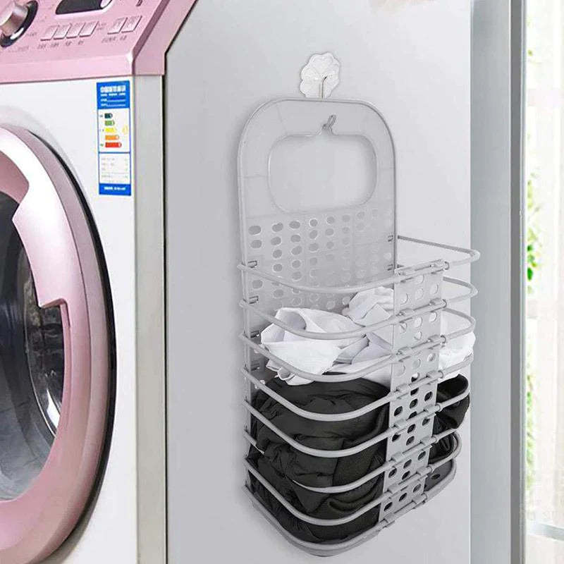 Foldable Hanging Laundry Basket
