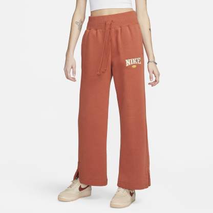 Sportswear Phoenix Fleece - Women's High-Waisted Wide-Leg Sweatpants
