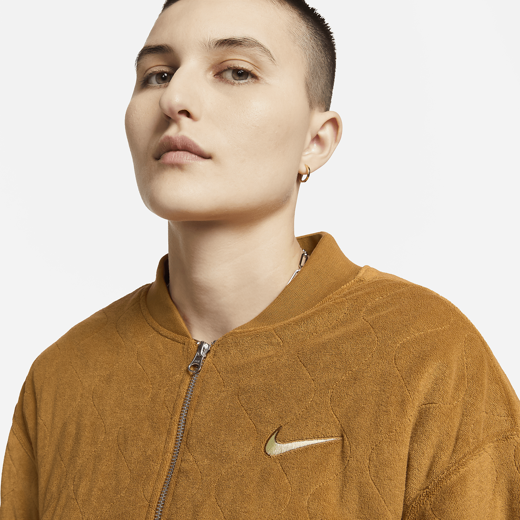 Sportswear - Women's Terry Quilted Jacket