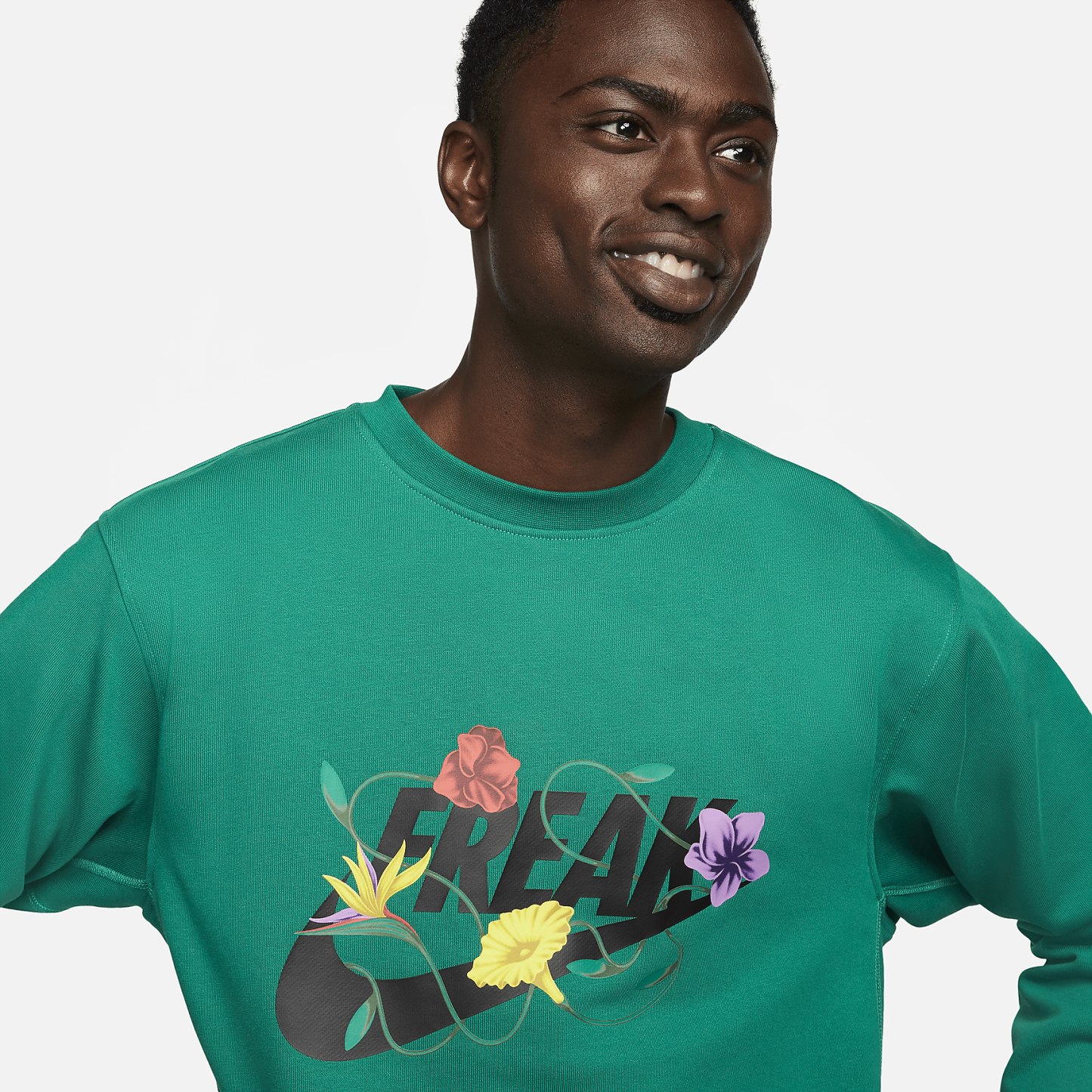 Men's Graphic Basketball Crew