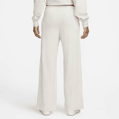 Sportswear - Women's Velour Wide-Leg Pants