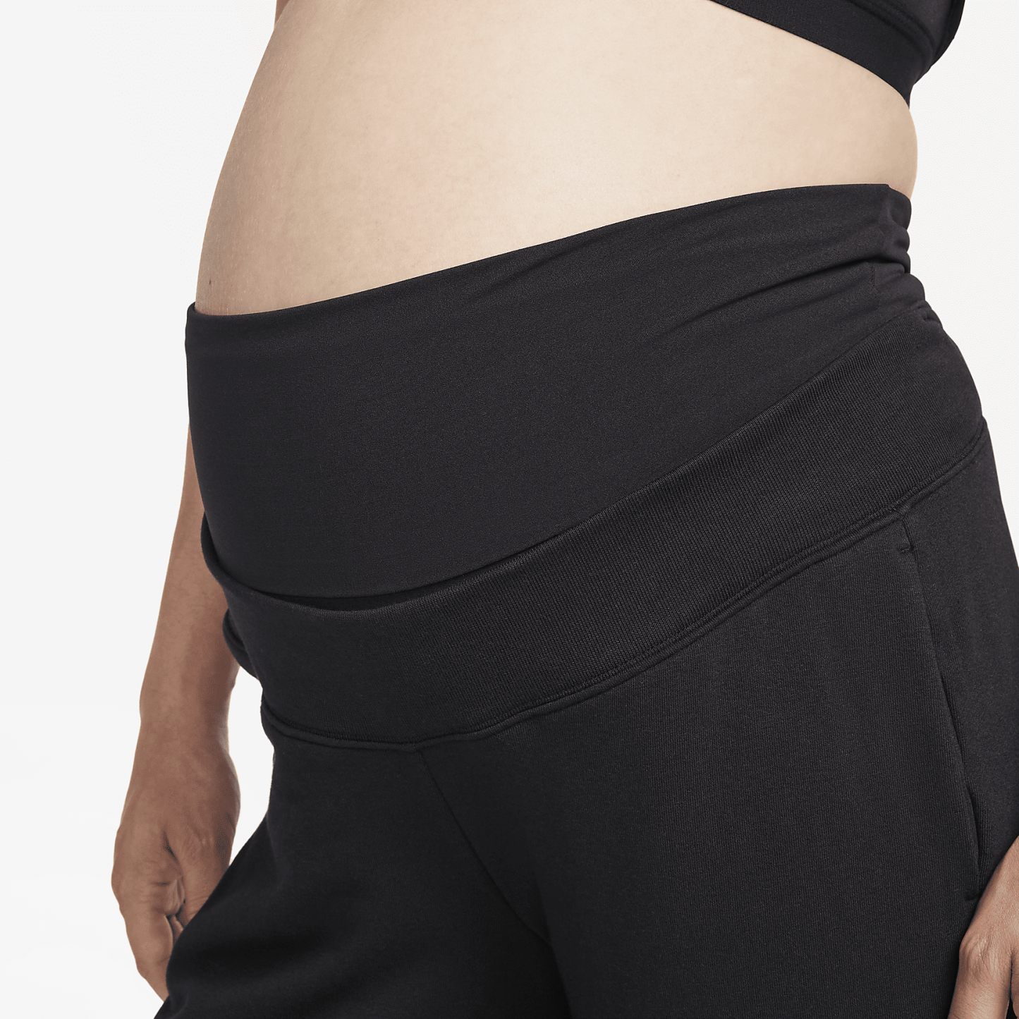One (M) - Women's French Terry Pants (Maternity)