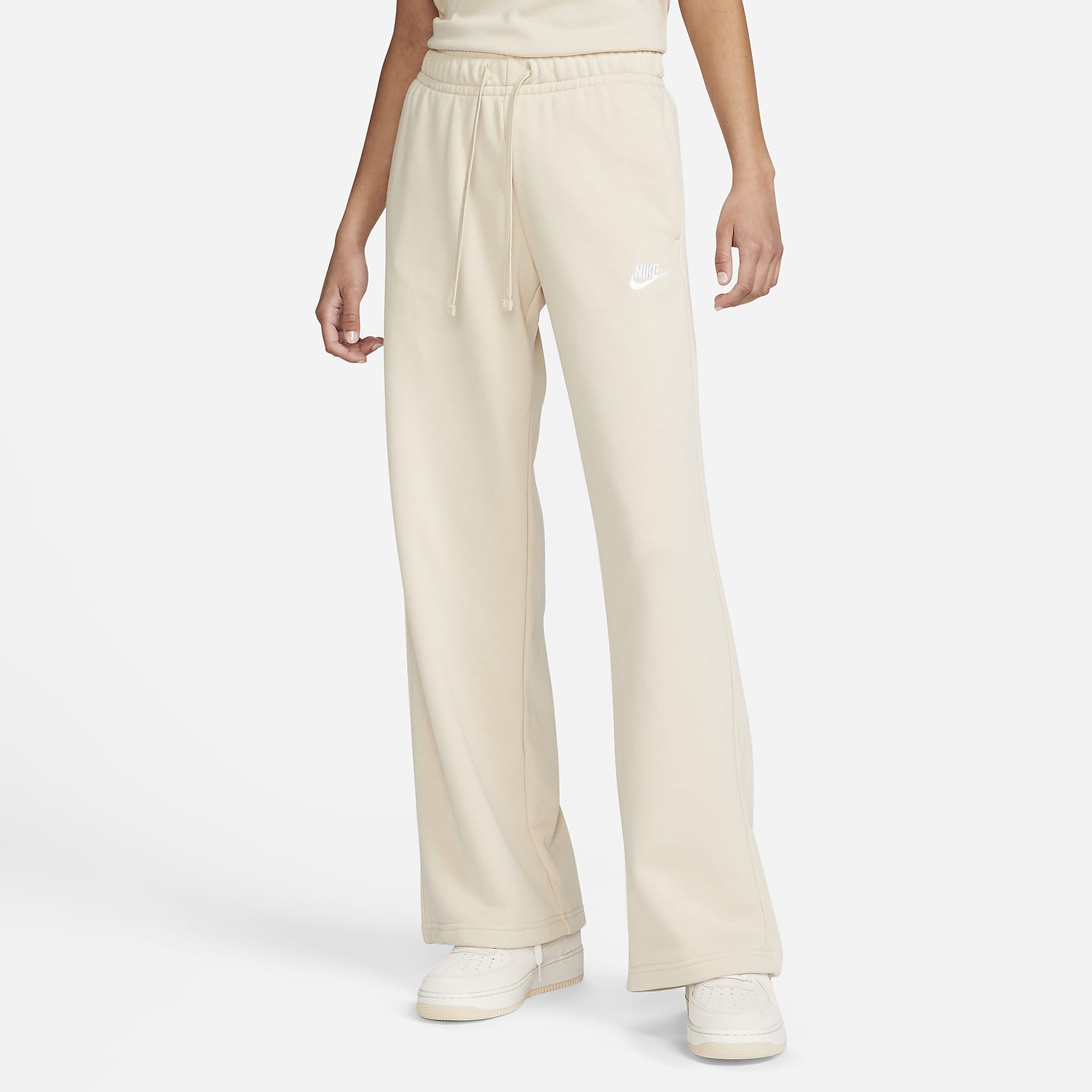 Sportswear Club Fleece - Women's Mid-Rise Wide-Leg Sweatpants