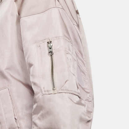 Sportswear - Women's Reversible Varsity Bomber Jacket