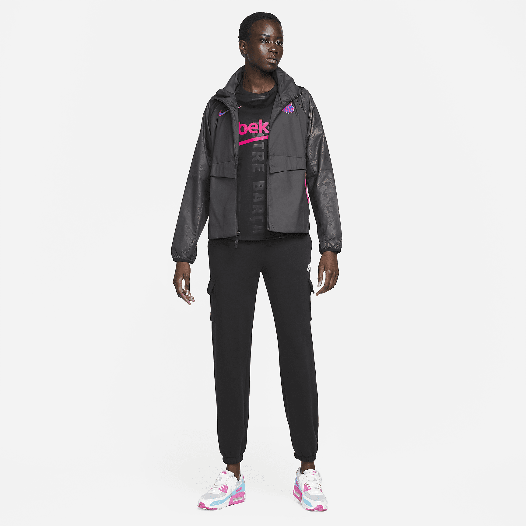 FC Barcelona AWF - Women's Soccer Jacket