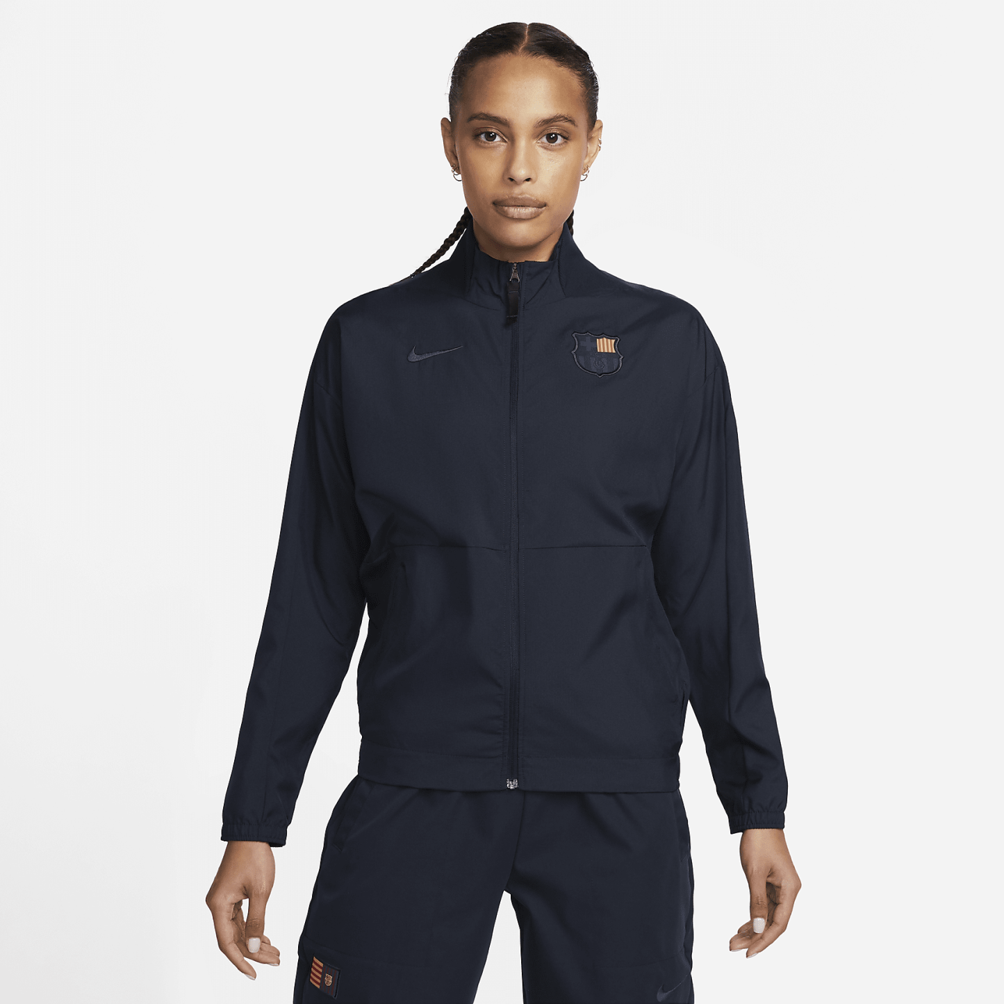 FC Barcelona - Women's  Dri-FIT Anthem Soccer Jacket