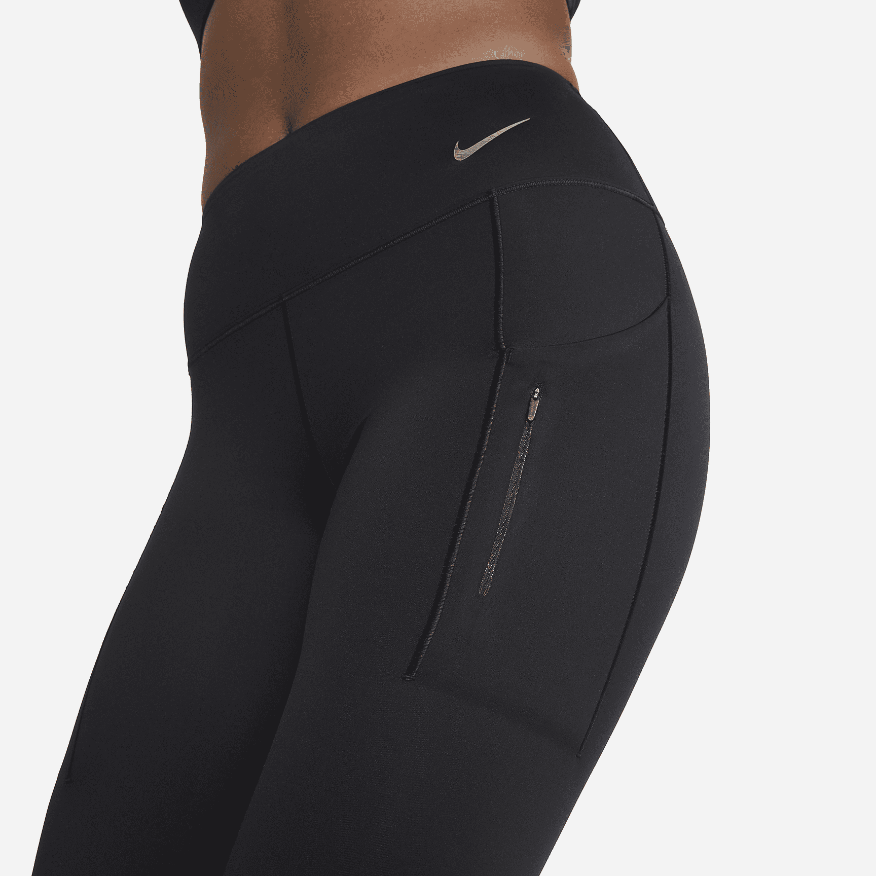 Go - Women's Firm-Support High-Waisted Full-Length Leggings with Pockets