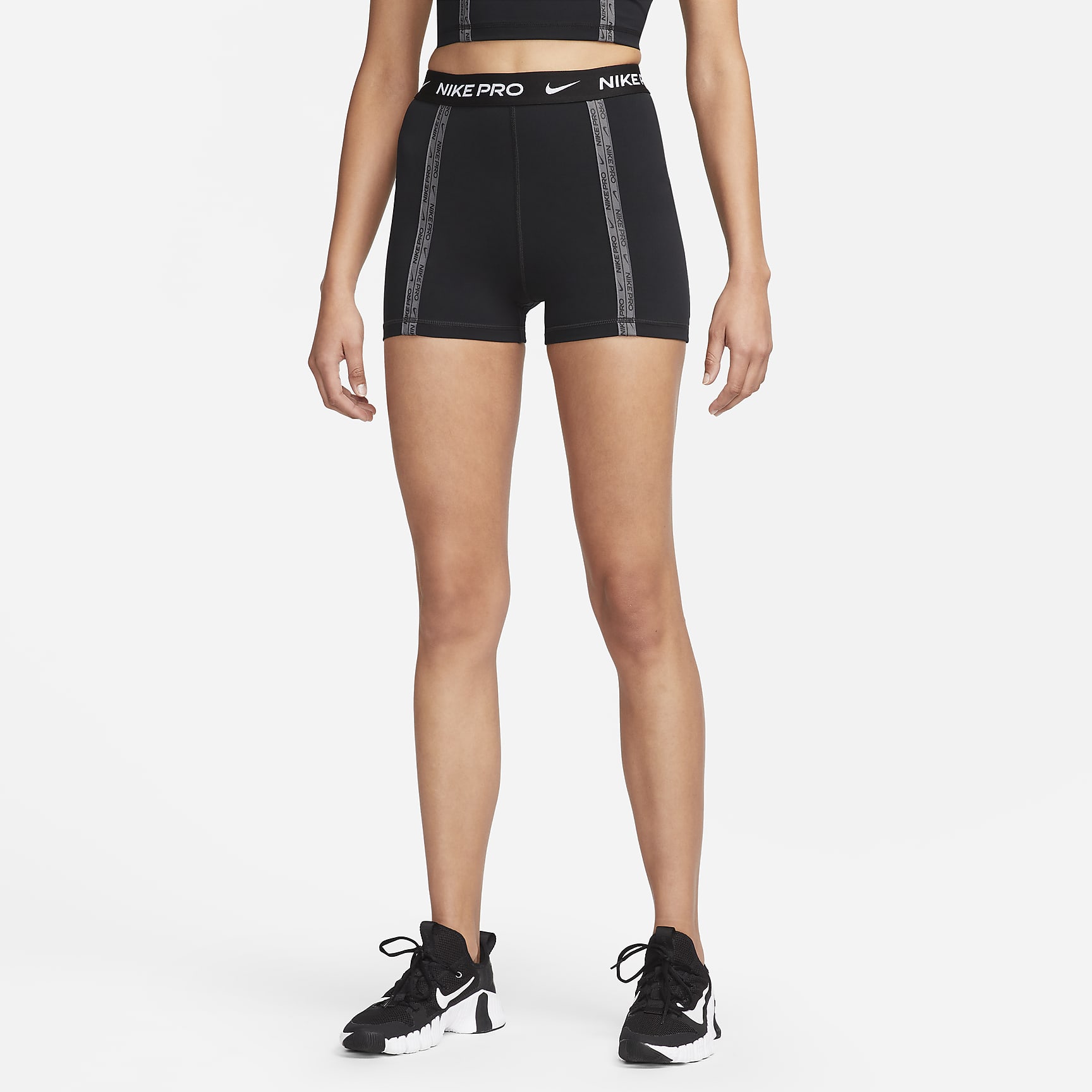 Pro Dri-FIT - Women's High-Waisted 3" Shorts