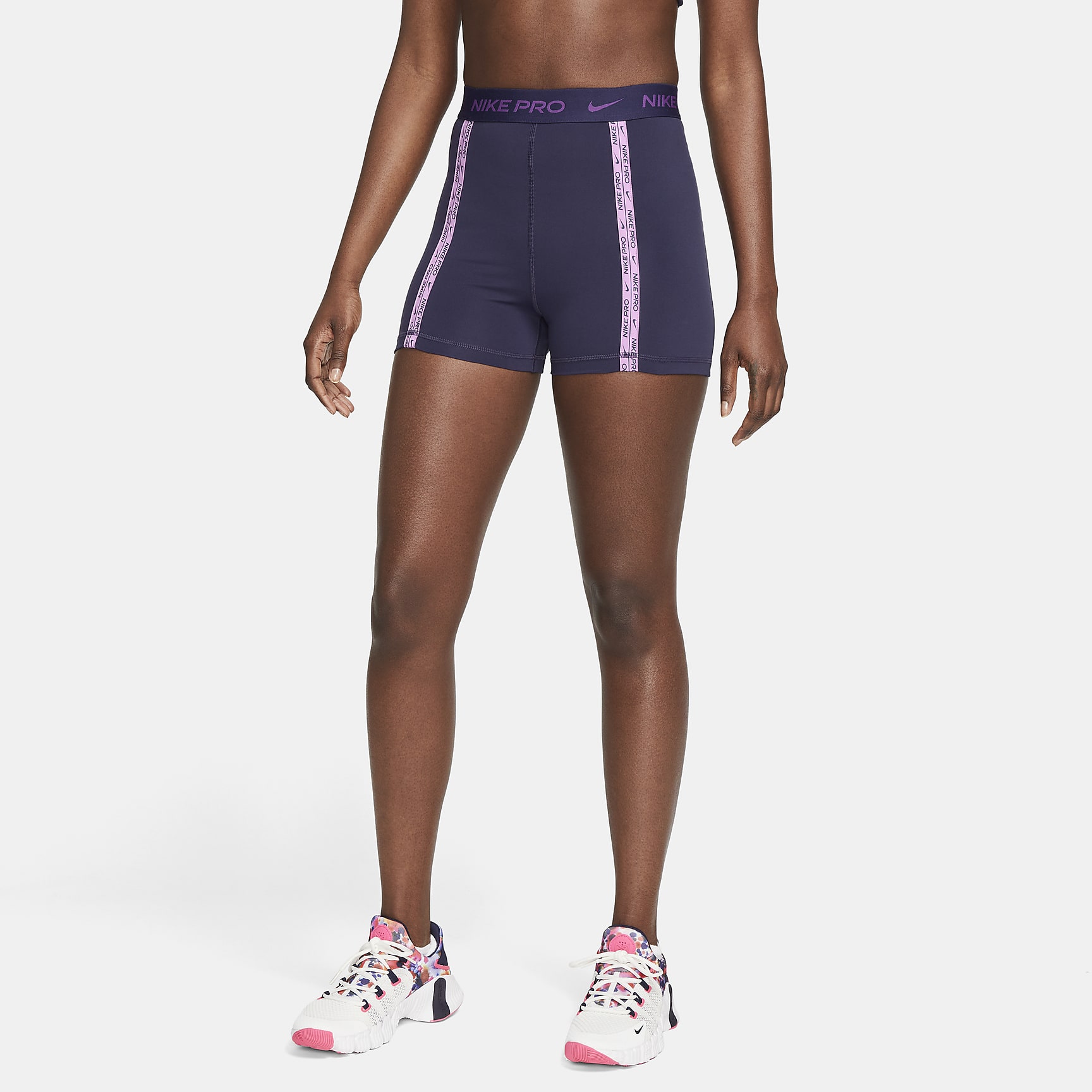 Pro Dri-FIT - Women's High-Waisted 3" Shorts