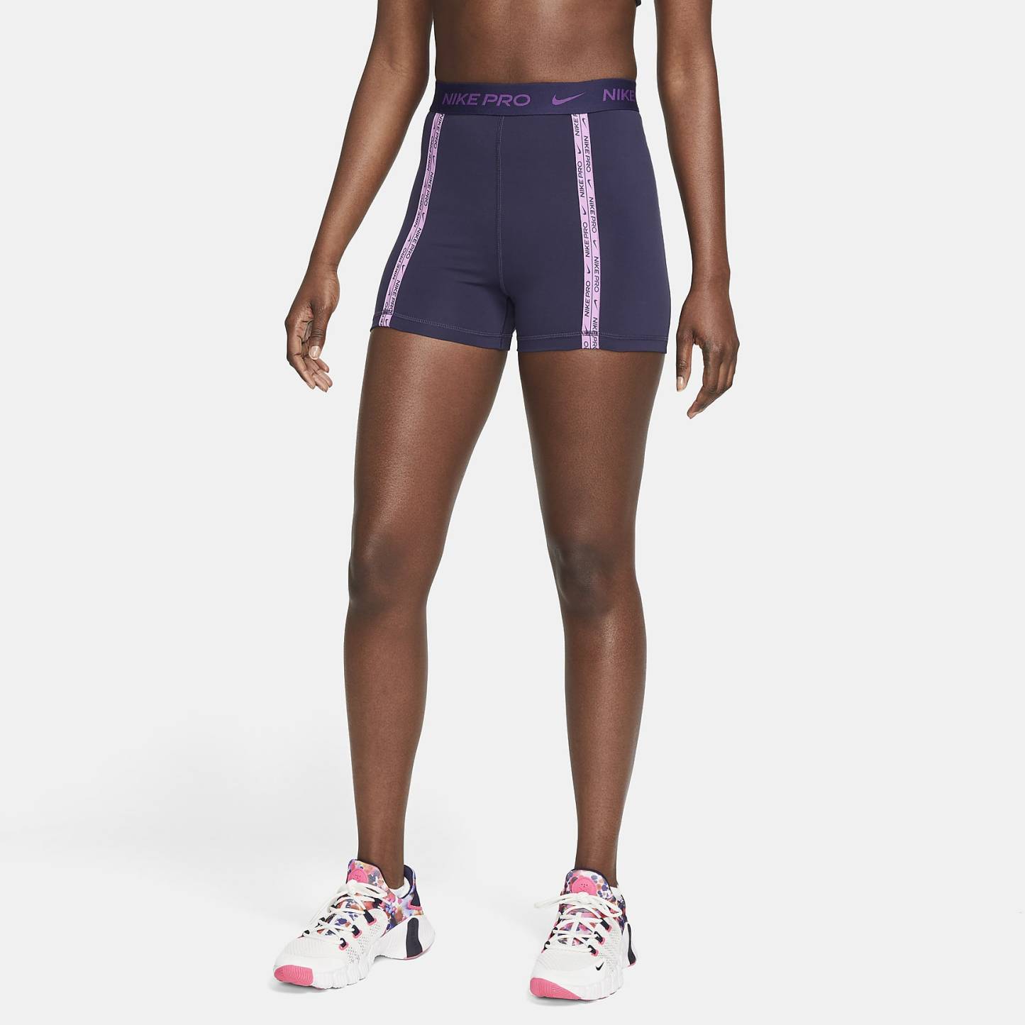 Pro Dri-FIT - Women's High-Waisted 3" Shorts
