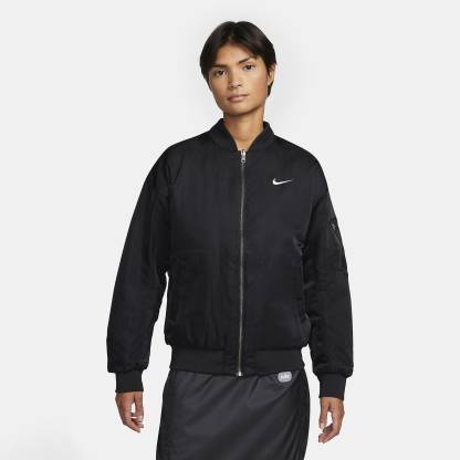 Sportswear - Women's Reversible Varsity Bomber Jacket