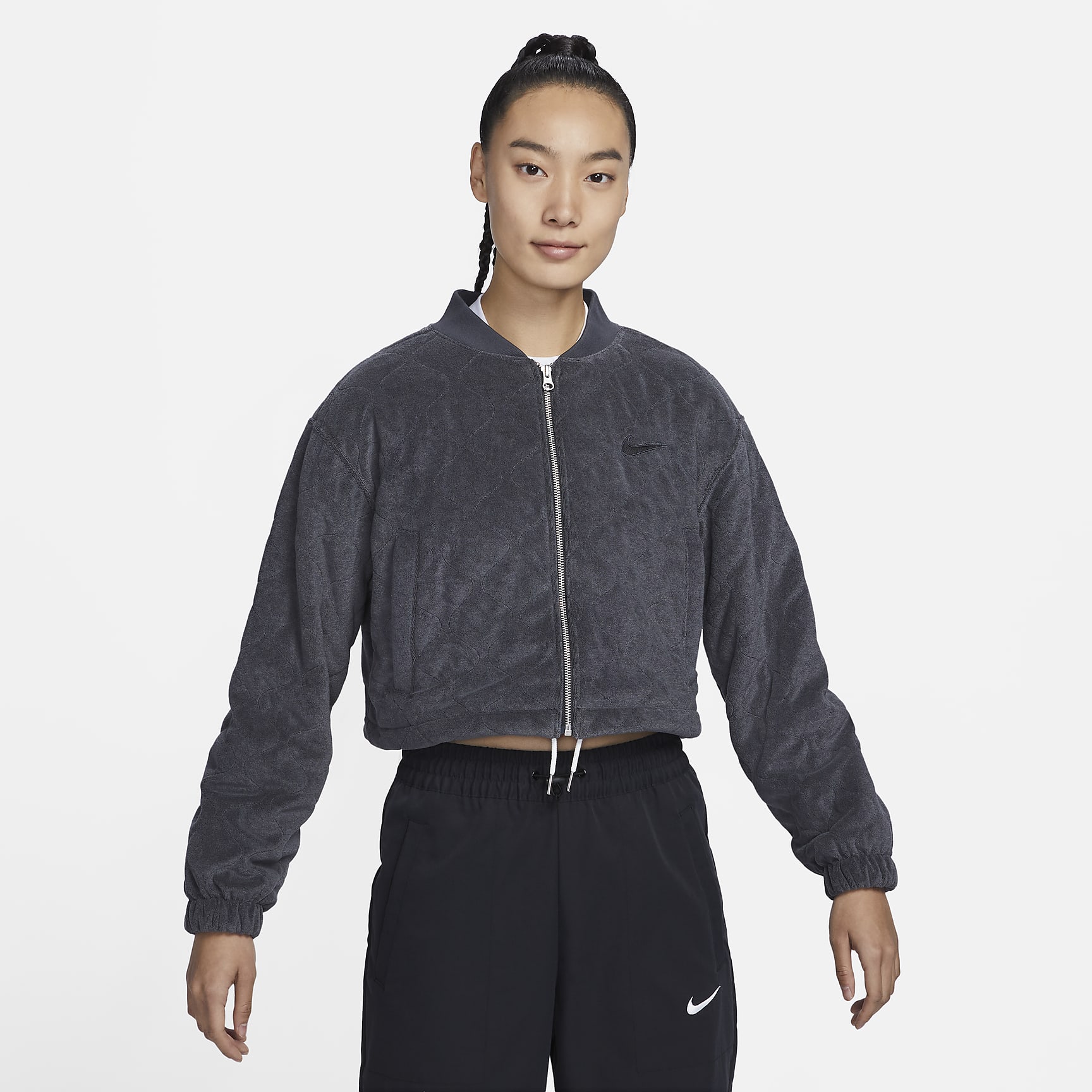 Sportswear - Women's Terry Quilted Jacket