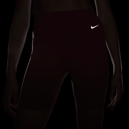 Universa - Women's Medium-Support High-Waisted 8" Biker Shorts with Pockets