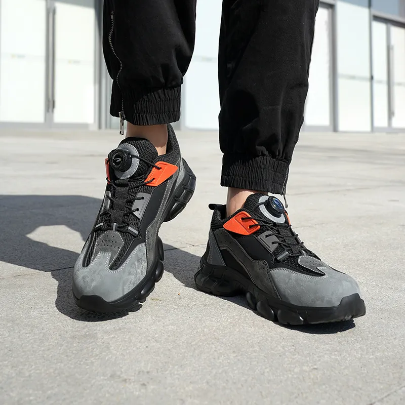 Men's Arch Support & Breathable and Light & Non-Slip Shoes - Proven Plantar Fasciitis, Foot and Heel Pain Relief