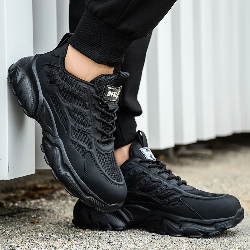 Men's Arch Support & Breathable and Light & Non-Slip Shoes - Proven Plantar Fasciitis, Foot and Heel Pain Relief