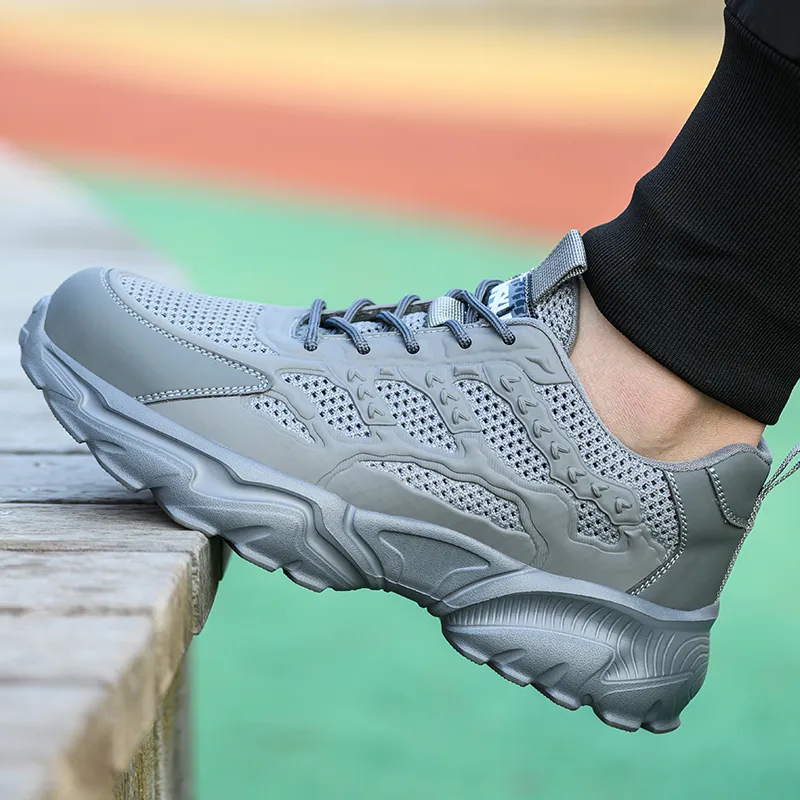 Men's Arch Support & Breathable and Light & Non-Slip Shoes - Proven Plantar Fasciitis, Foot and Heel Pain Relief