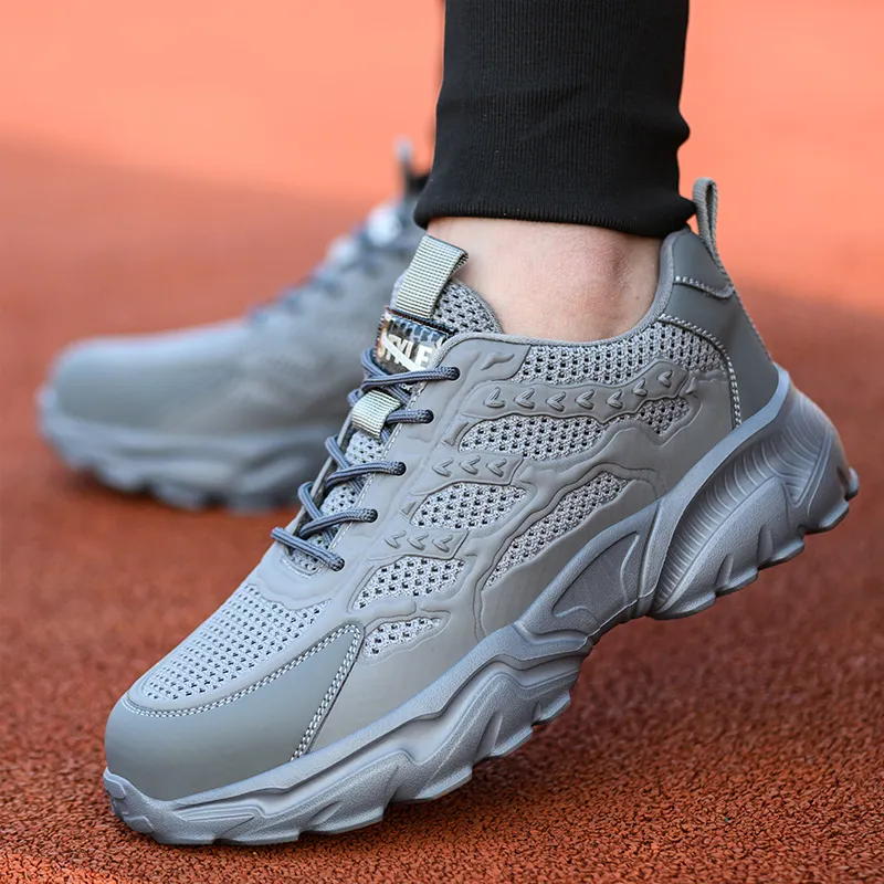 Men's Arch Support & Breathable and Light & Non-Slip Shoes - Proven Plantar Fasciitis, Foot and Heel Pain Relief