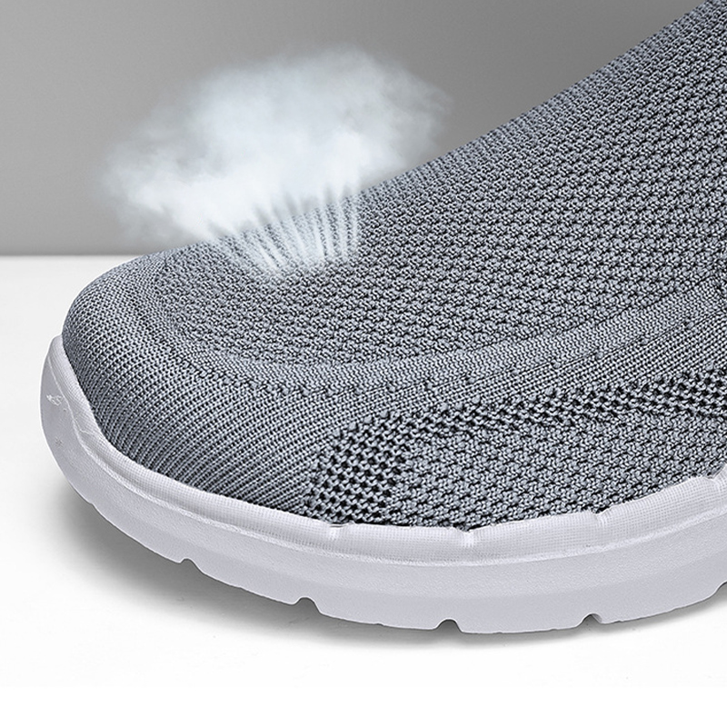 MEN'S COMFORT BREATHABLE SUPPORT SLIP-ON SNEAKERS