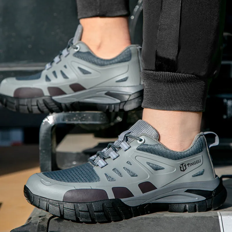 Men's Arch Support & Breathable and Light & Non-Slip Shoes - Proven Plantar Fasciitis, Foot and Heel Pain Relief