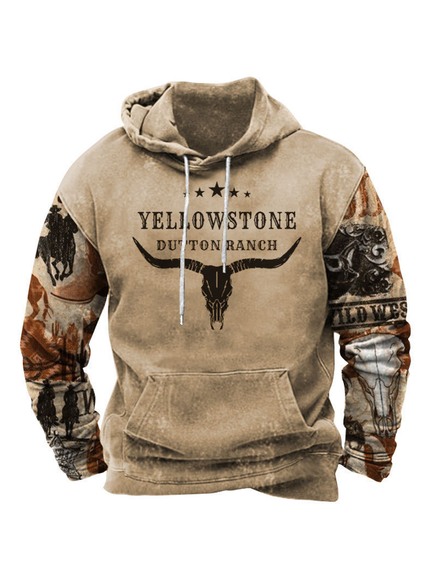Men's Clothing Retro European And American Street Sweatshirts