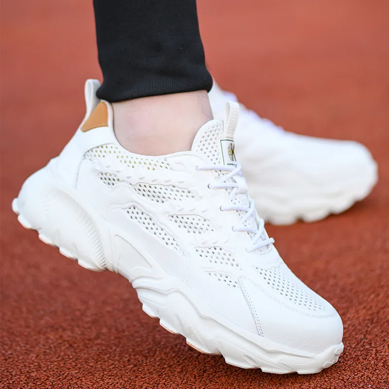 Men's Arch Support & Breathable and Light & Non-Slip Shoes - Proven Plantar Fasciitis, Foot and Heel Pain Relief