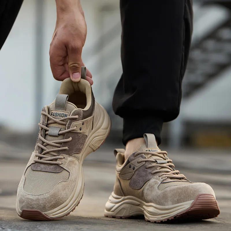 Men's Arch Support & Breathable and Light & Non-Slip Shoes - Proven Plantar Fasciitis, Foot and Heel Pain Relief