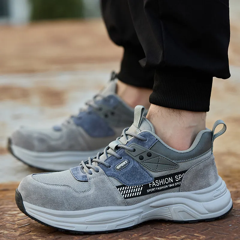 Men's Arch Support & Breathable and Light & Non-Slip Shoes - Proven Plantar Fasciitis, Foot and Heel Pain Relief