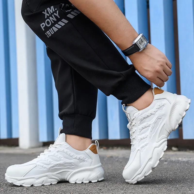 Men's Arch Support & Breathable and Light & Non-Slip Shoes - Proven Plantar Fasciitis, Foot and Heel Pain Relief