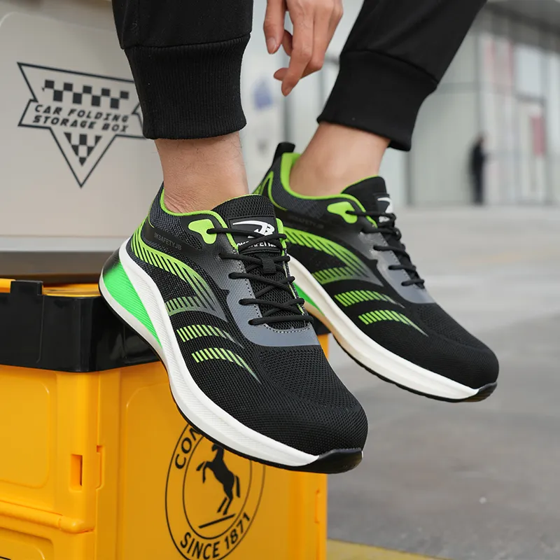 Men's Arch Support & Breathable and Light & Non-Slip Shoes - Proven Plantar Fasciitis, Foot and Heel Pain Relief