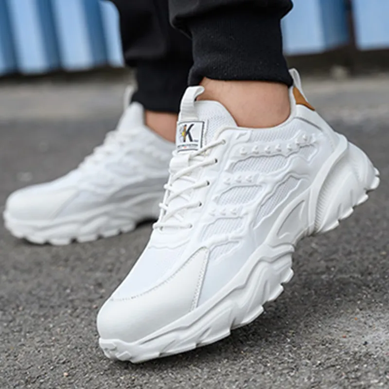 Men's Arch Support & Breathable and Light & Non-Slip Shoes - Proven Plantar Fasciitis, Foot and Heel Pain Relief