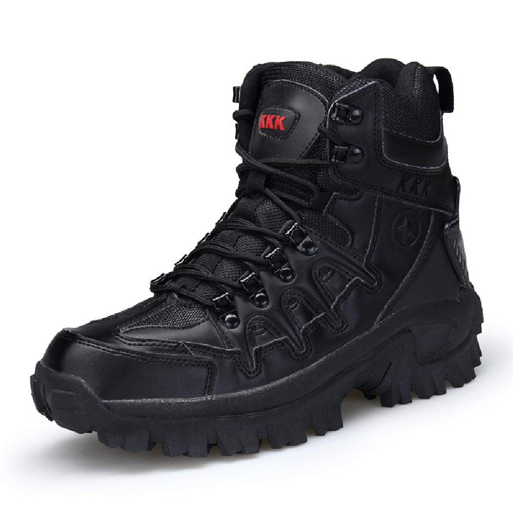 Men Outdoor Waterproof Non-Slip Hiking Boots Orthopedic Support Work Boots