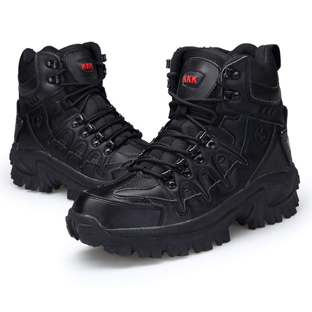 Men Outdoor Waterproof Non-Slip Hiking Boots Orthopedic Support Work Boots