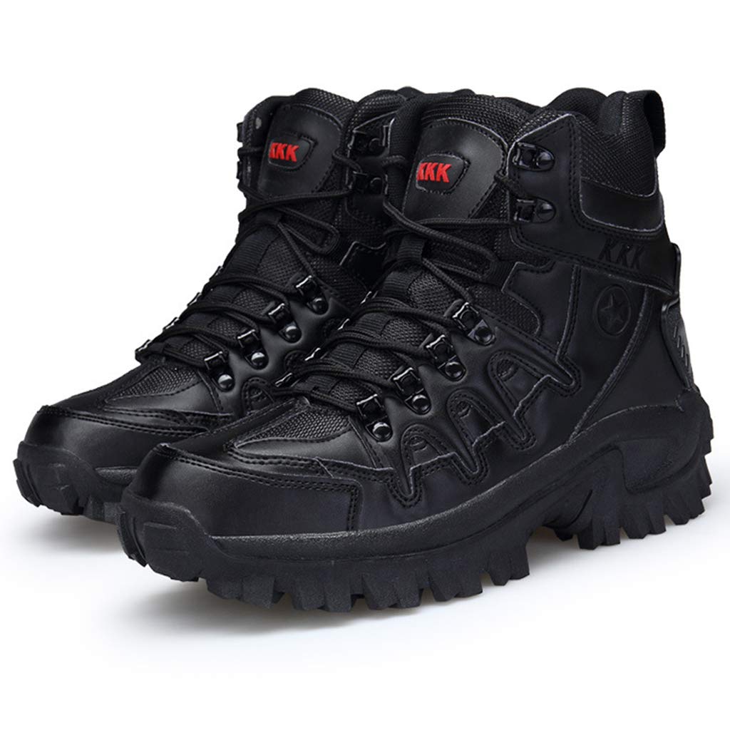 Men Outdoor Waterproof Non-Slip Hiking Boots Orthopedic Support Work Boots